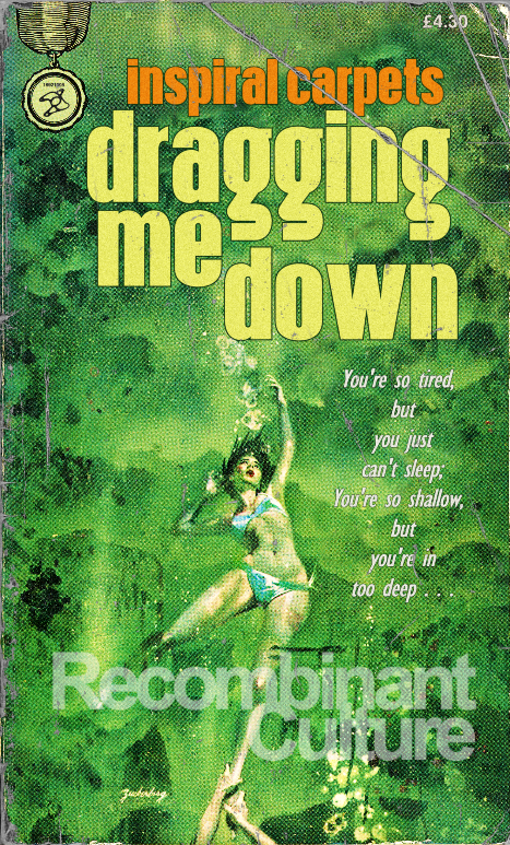 Inspiral Carpets-inspired 'Dragging Me Down' v2 Art Print