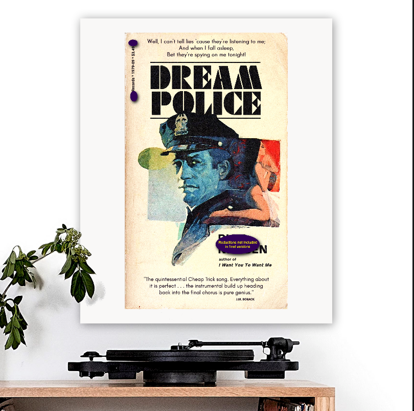 Cheap Trick-inspired 'Dream Police' Art Print