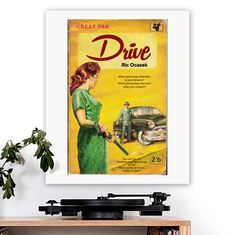 The Cars-inspired 'Drive' Art Print