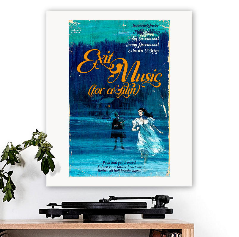 Radiohead-inspired 'Exit Music (For A Film)' Art Print