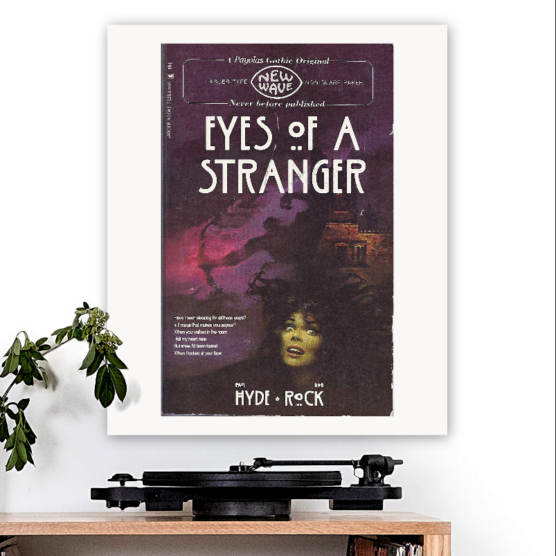 Payolas-inspired 'Eyes of a Stranger' Art Print