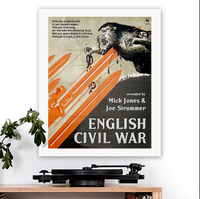 The Clash-inspired 'English Civil War' Art Print