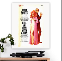 The White Stripes-inspired 'Fell In Love With A Girl' Art Print
