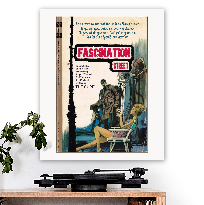 The Cure-inspired 'Fascination Street' Art Print