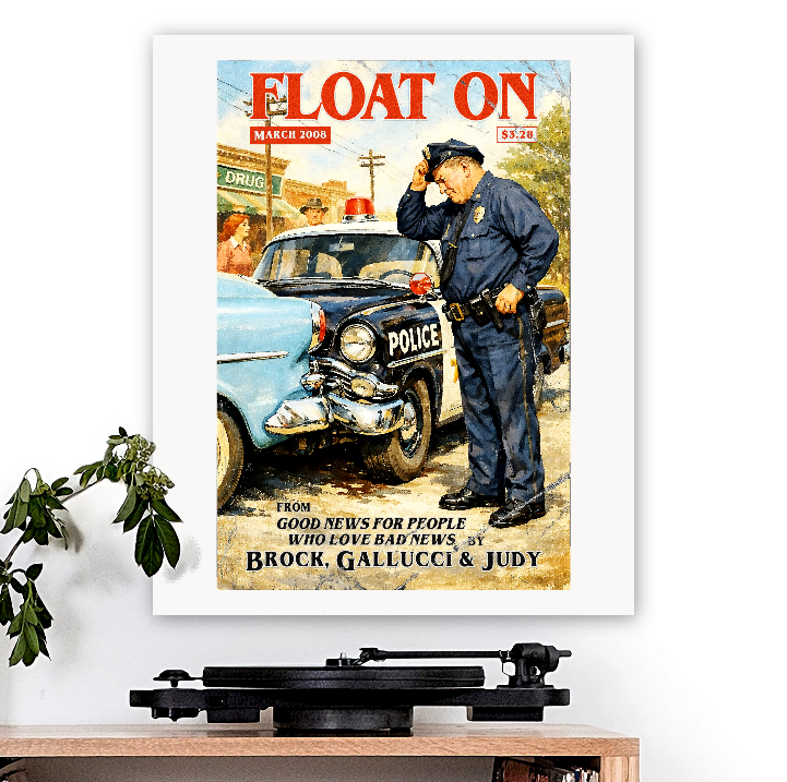 Modest Mouse-inspired 'Float On' Art Print Music Poster