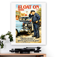Modest Mouse-inspired 'Float On' Art Print Music Poster