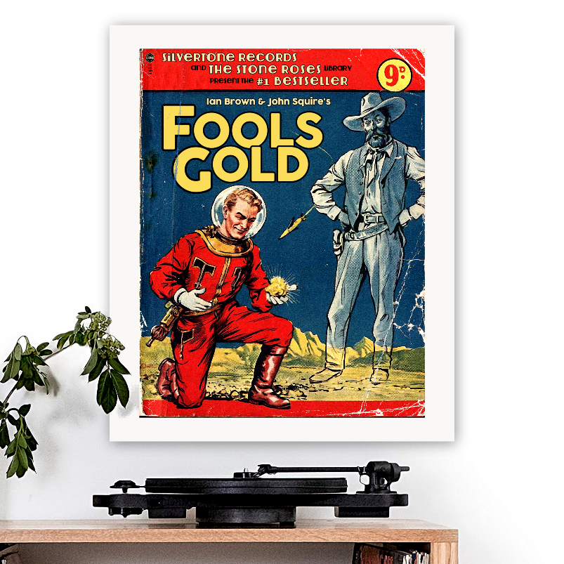 The Stone Roses-inspired 'Fools Gold' Art Print