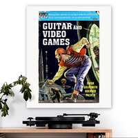 Sunny Day Real Estate-inspired 'Guitar and Video Games' Art Print