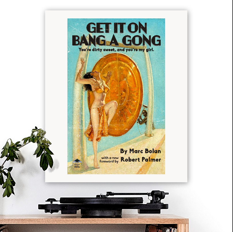T. Rex & Power Station-inspired 'Get It On (Bang A Gong)' Art Print