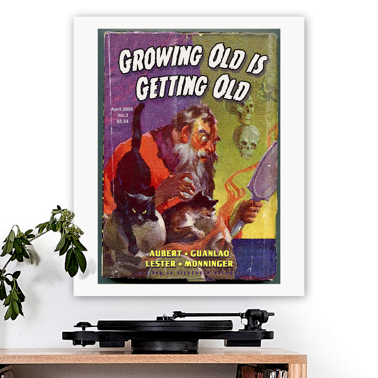 Silversun Pickups-inspired 'Growing Old Is Getting Old' Art Print
