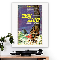 The Rolling Stones-inspired 'Gimme Shelter' Art Print