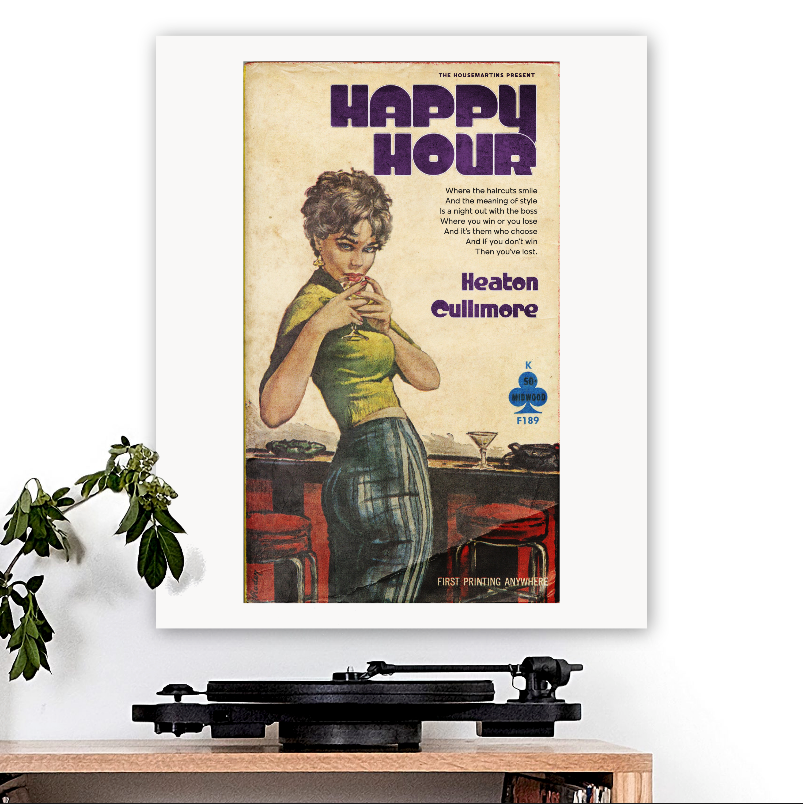 The Housemartins-inspired 'Happy Hour' Art Print