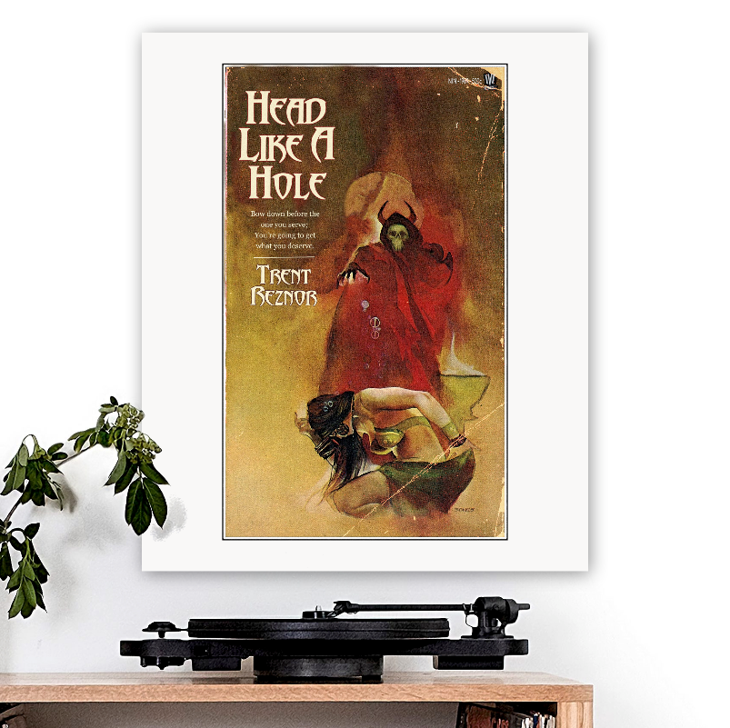 Nine Inch Nails NIN-inspired 'Head Like A Hole' Art Print