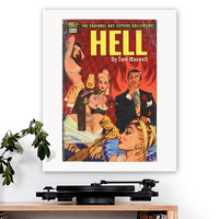 Squirrel Nut Zippers-inspired 'Hell' Art Print