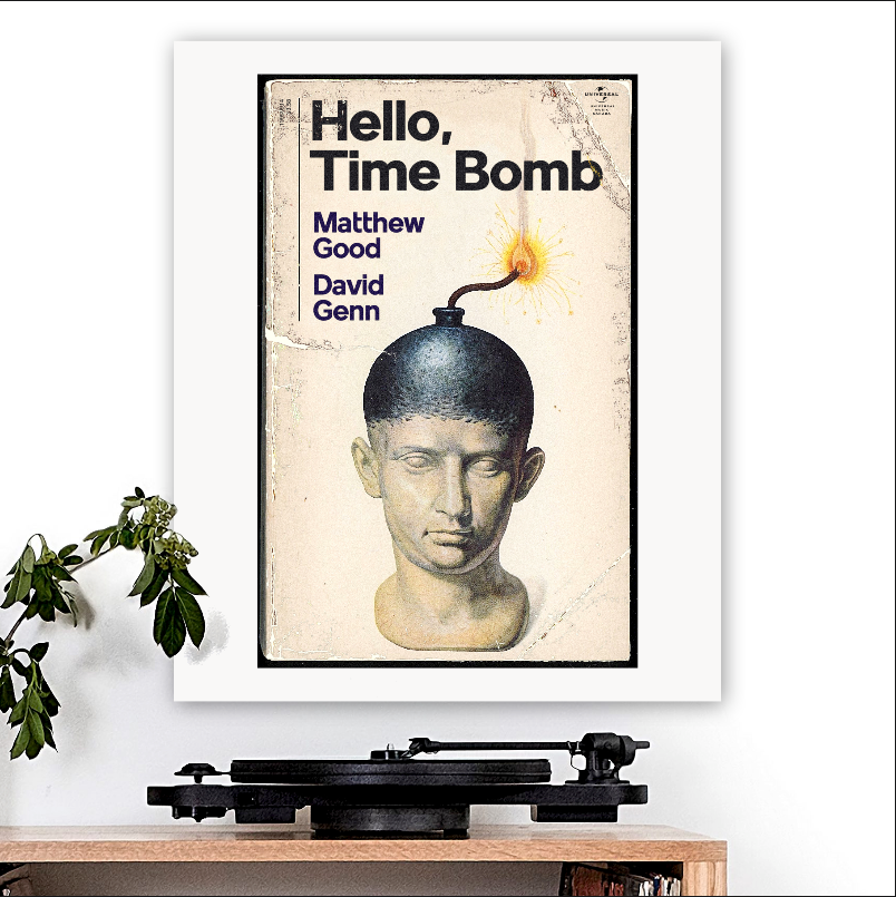 Matthew Good Band-inspired 'Hello Time Bomb' Art Print