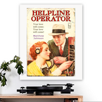 The The-inspired 'Helpline Operator' Art Print