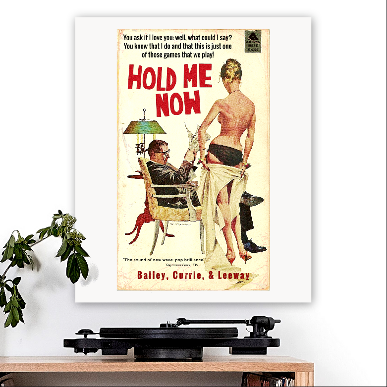 Thompson Twins-inspired 'Hold Me Now' v2 Art Print