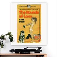 Kate Bush-inspired 'Hounds of Love' v1 Art Print