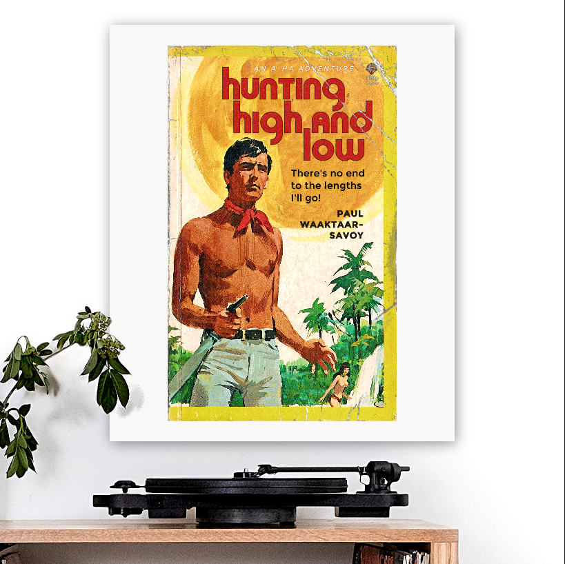 A-ha-inspired 'Hunting High and Low' Art Print