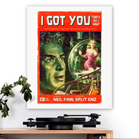 Split Enz-inspired 'I Got You' Art Print