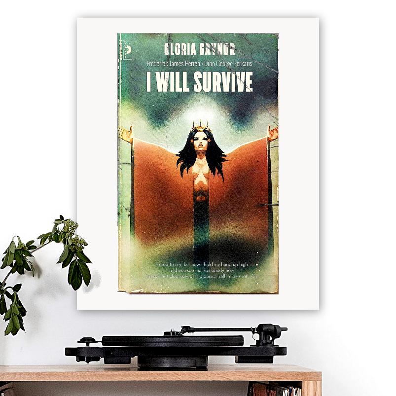 Gloria Gaynor-inspired 'I Will Survive' Art Print