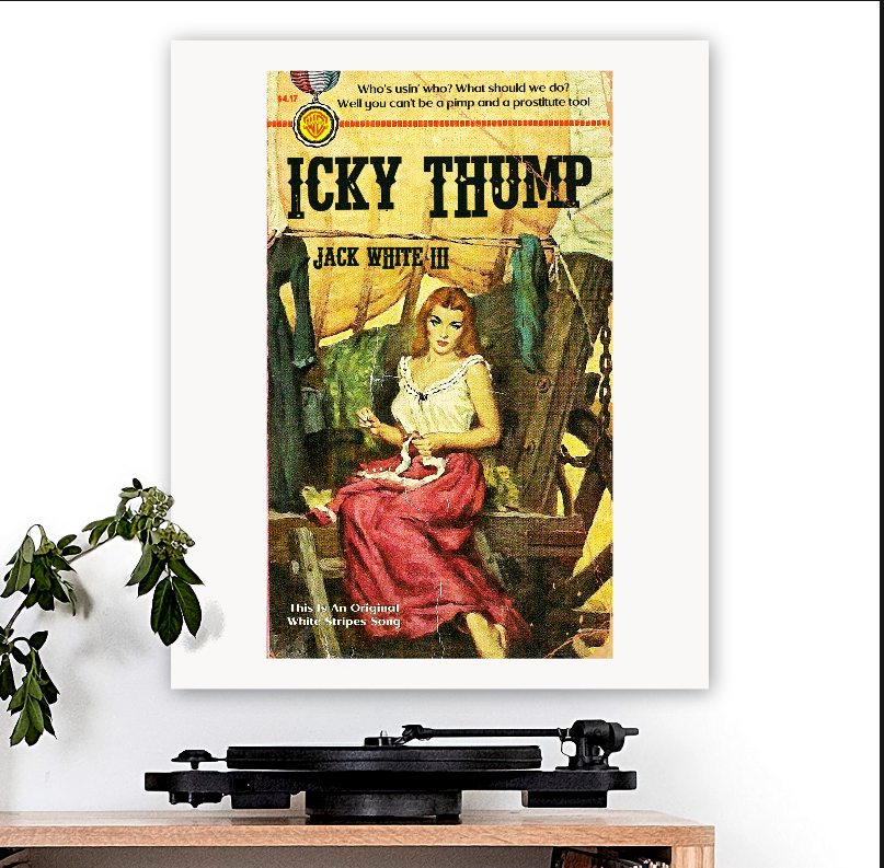 The White Stripes-inspired 'Icky Thump' Art Print