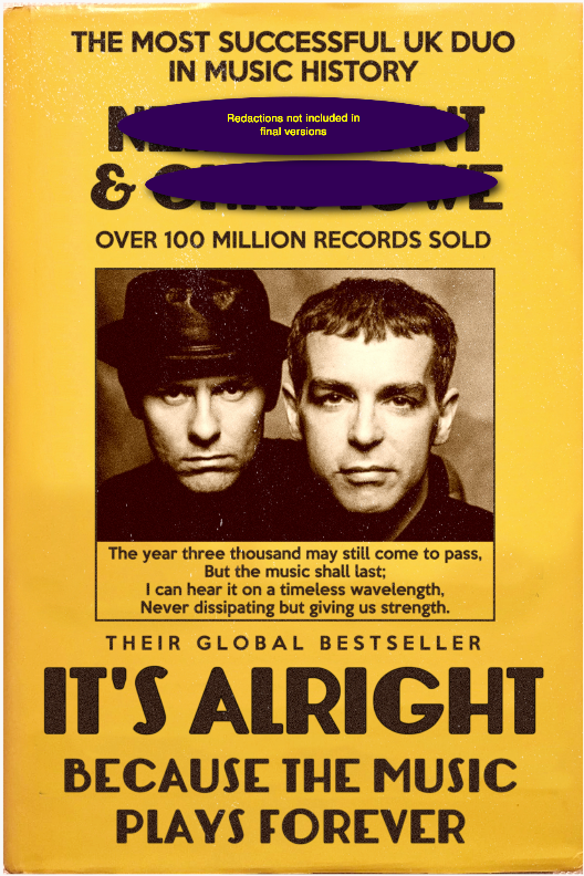 Pet Shop Boys-inspired 'It's Alright' Art Print