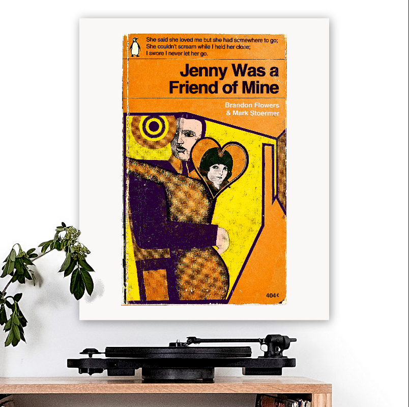 The Killers-inspired 'Jenny Was A Friend Of Mine' Art Print