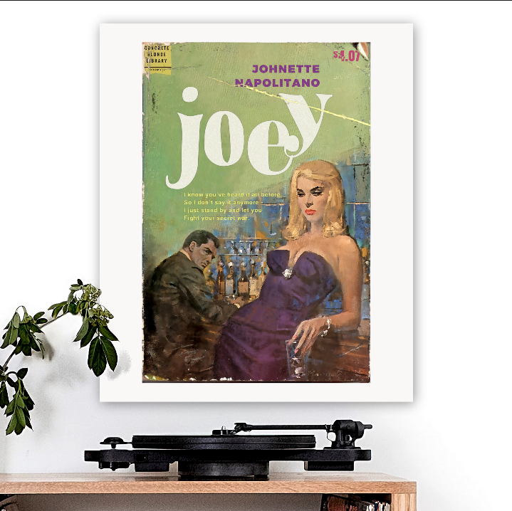 Concrete Blonde-inspired 'Joey' Art Print