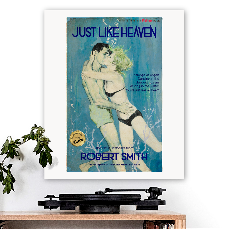 The Cure-inspired 'Just Like Heaven' v1 Art Print