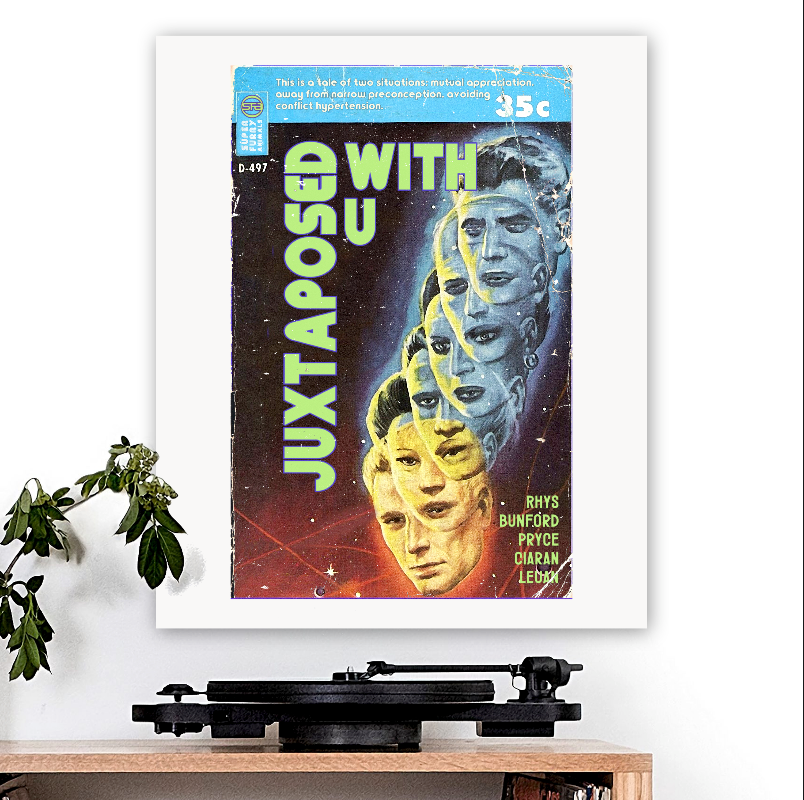 Super Furry Animals-inspired 'Juxtaposed With U' Art Print