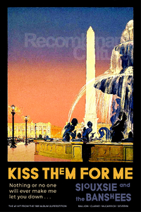 Siouxsie and the Banshees-inspired 'Kiss Them For Me' v1 Art Print