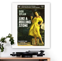 Bob Dylan-inspired 'Like A Rolling Stone' Art Print