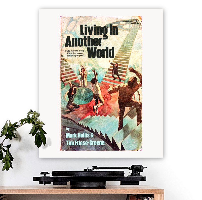 Talk Talk-inspired 'Living In Another World' Art Print