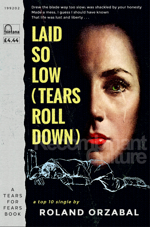 Tears for Fears-inspired 'Laid So Low (Tears Roll Down)' Art Print