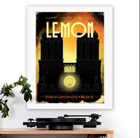 U2-inspired 'Lemon' Art Print