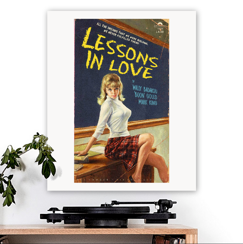 Level 42-inspired 'Lessons In Love' v1 Art Print