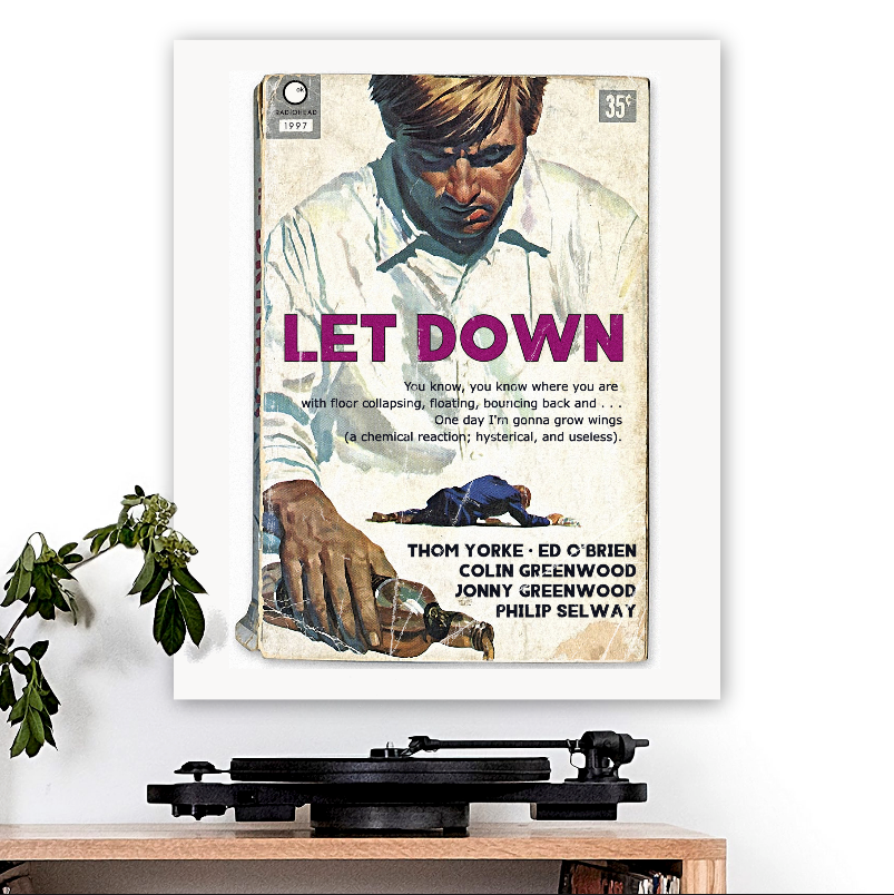 Radiohead-inspired 'Let Down' Art Print