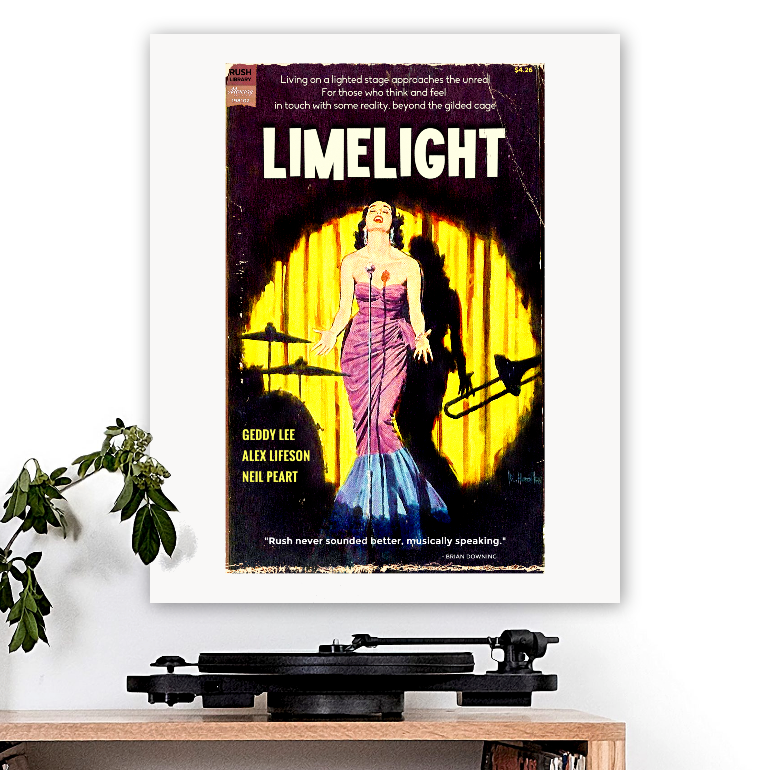 Rush-inspired 'Limelight' v1 Art Print