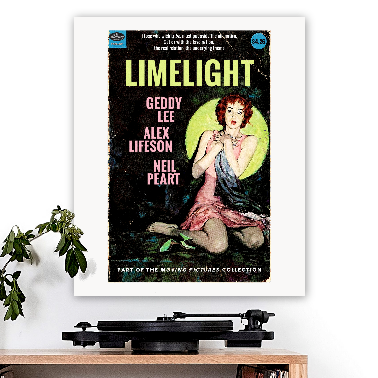 Rush-inspired 'Limelight' v2 Art Print