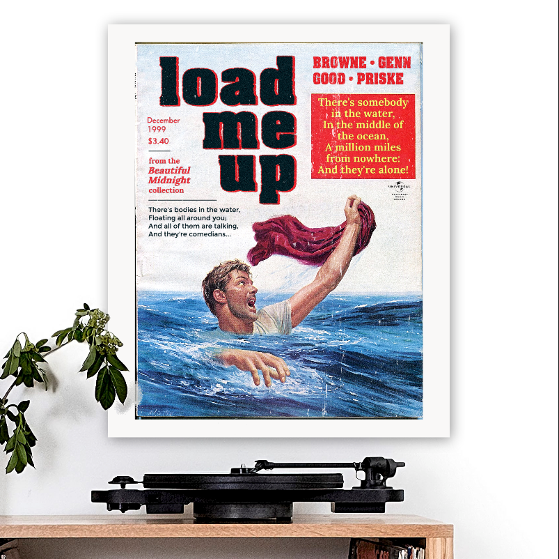 Matthew Good Band-inspired 'Load Me Up' Art Print