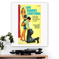 Honeymoon Suite-inspired 'Love Changes Everything' Art Print