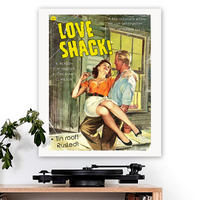 B-52s-inspired 'Love Shack' Art Print