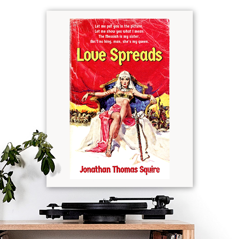 The Stone Roses-inspired 'Love Spreads' Art Print