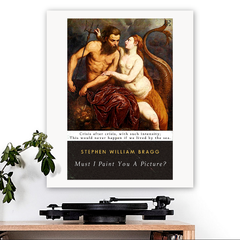 Billy Bragg-inspired 'Must I Paint You A Picture?' v2 Art Print