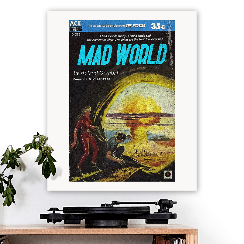 Tears for Fears-inspired 'Mad World' Art Print