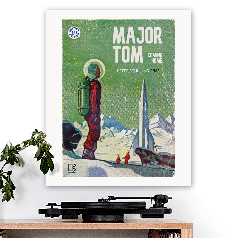 Peter Schilling-inspired 'Major Tom' Art Print