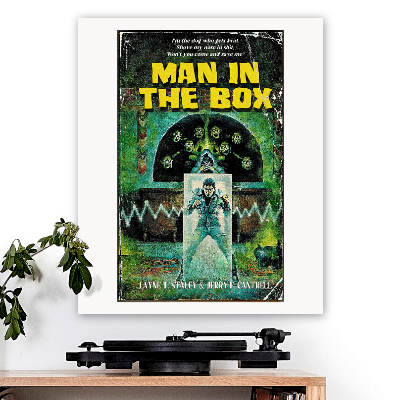 Alice In Chains-inspired 'Man In The Box' v1 Art Print