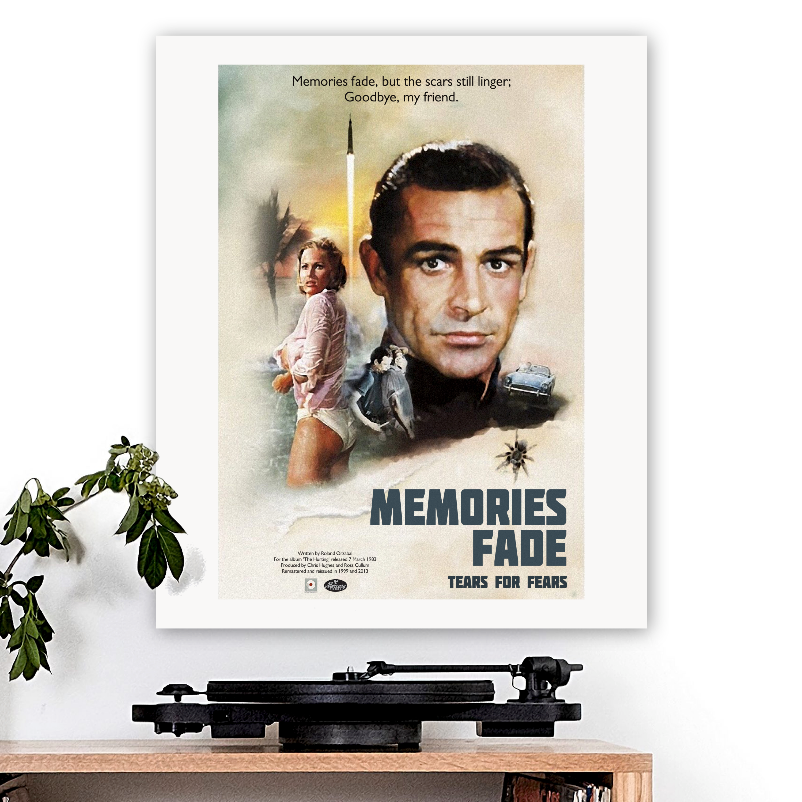 Tears for Fears-inspired 'Memories Fade' Art Print