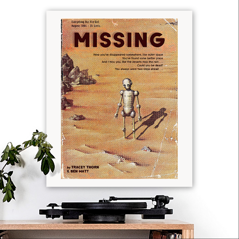 Everything But The Girl-inspired 'Missing' Art Print